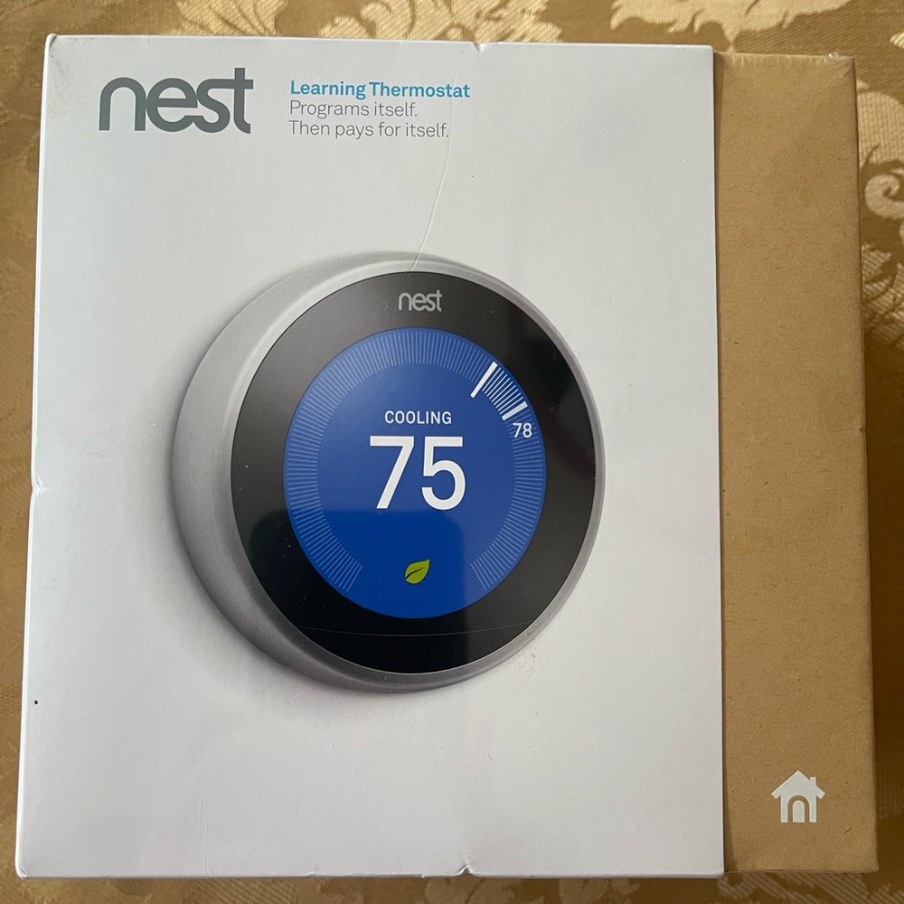 A nest learning thermostat